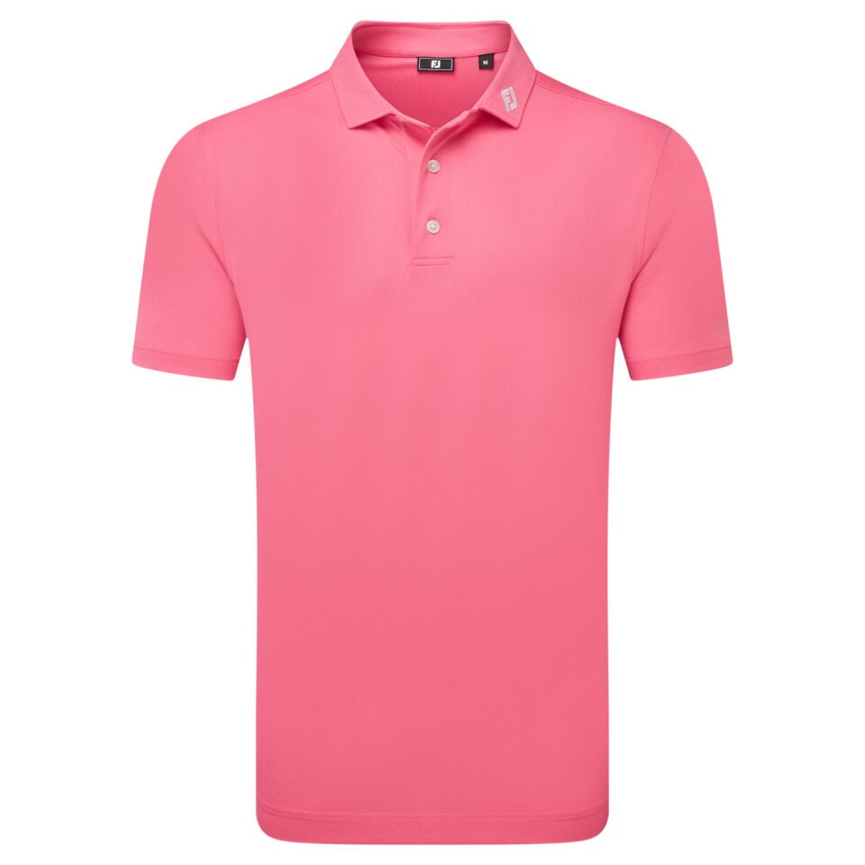 FootJoy Stretch Pique Solid Erkek T-Shirt Watermelon 80133