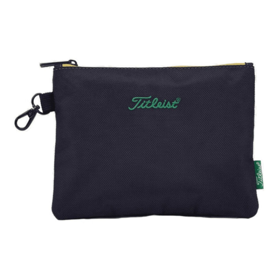 Titleist Yonca Desenli Golf Kese Çanta TA23ZPSH Lacivert