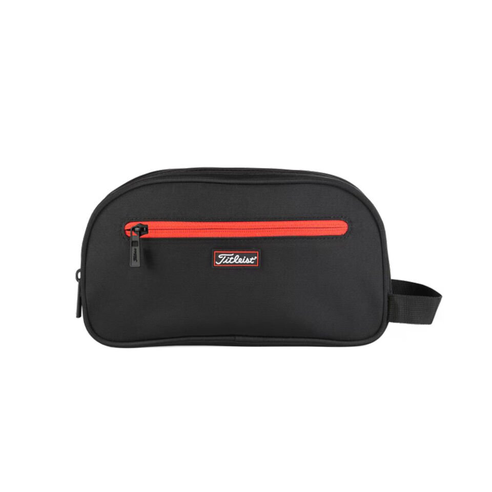 Titleist Golf Players Dopp Kit TA20PDK-06 Siyah/Kırmızı