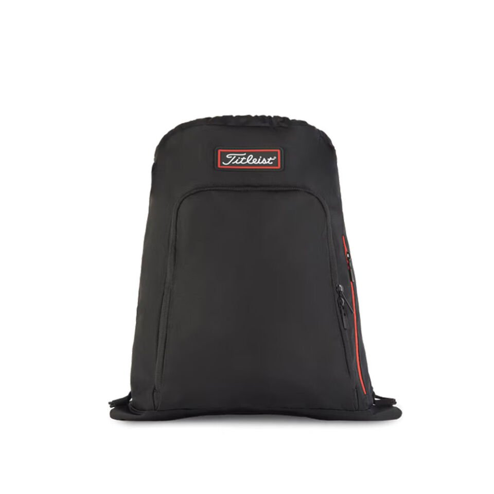 Titleist Golf Drawstring Bag TA20PSPK-06 Black/Red