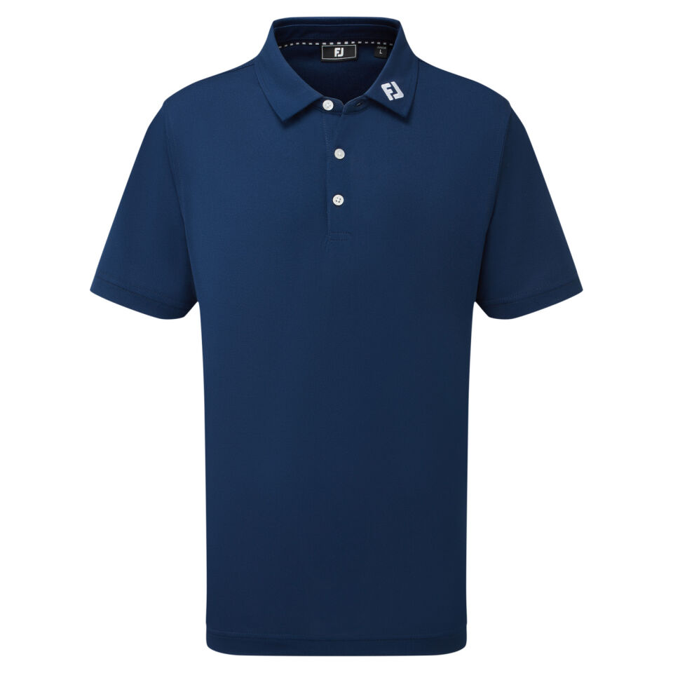 FootJoy Stretch Pique Solid Çocuk T-Shirt Lacivert 92746