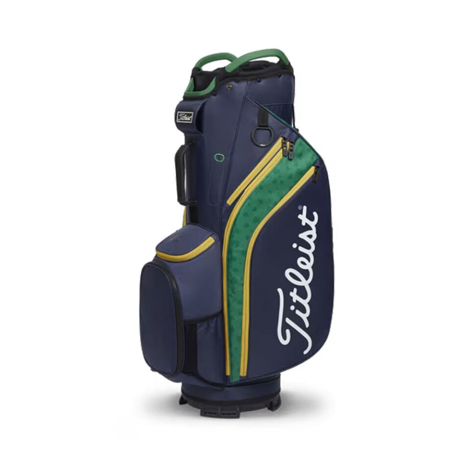 Titleist Shamrock Cart 14 Golf Bag TB23CT6SH-437 Navy/Green/Gold