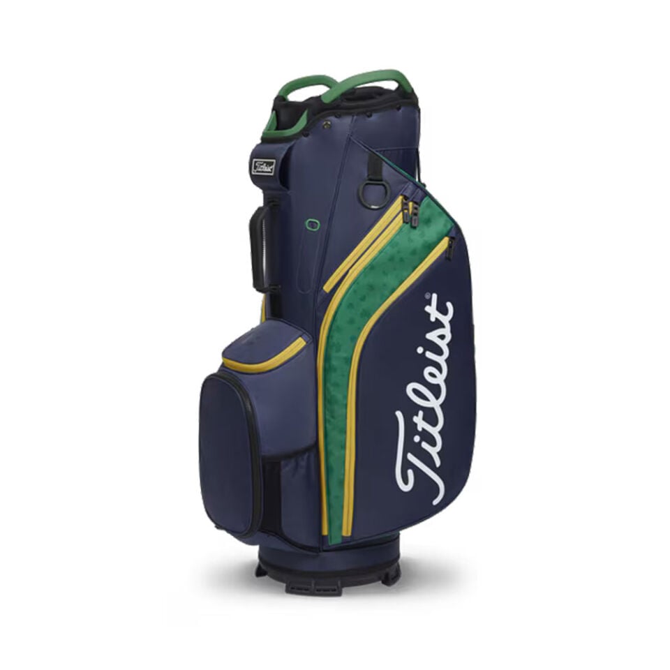 Titleist Shamrock Cart 14 Golf Bag TB23CT6SH-437 Navy/Green/Gold