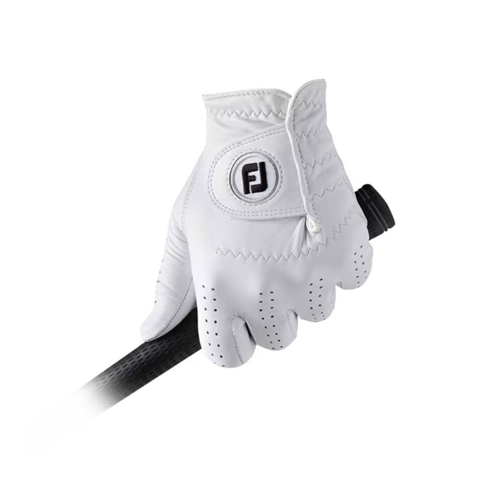 FootJoy 68828E CabrettaSof Erkek Golf Eldiveni Beyaz Sağ ML