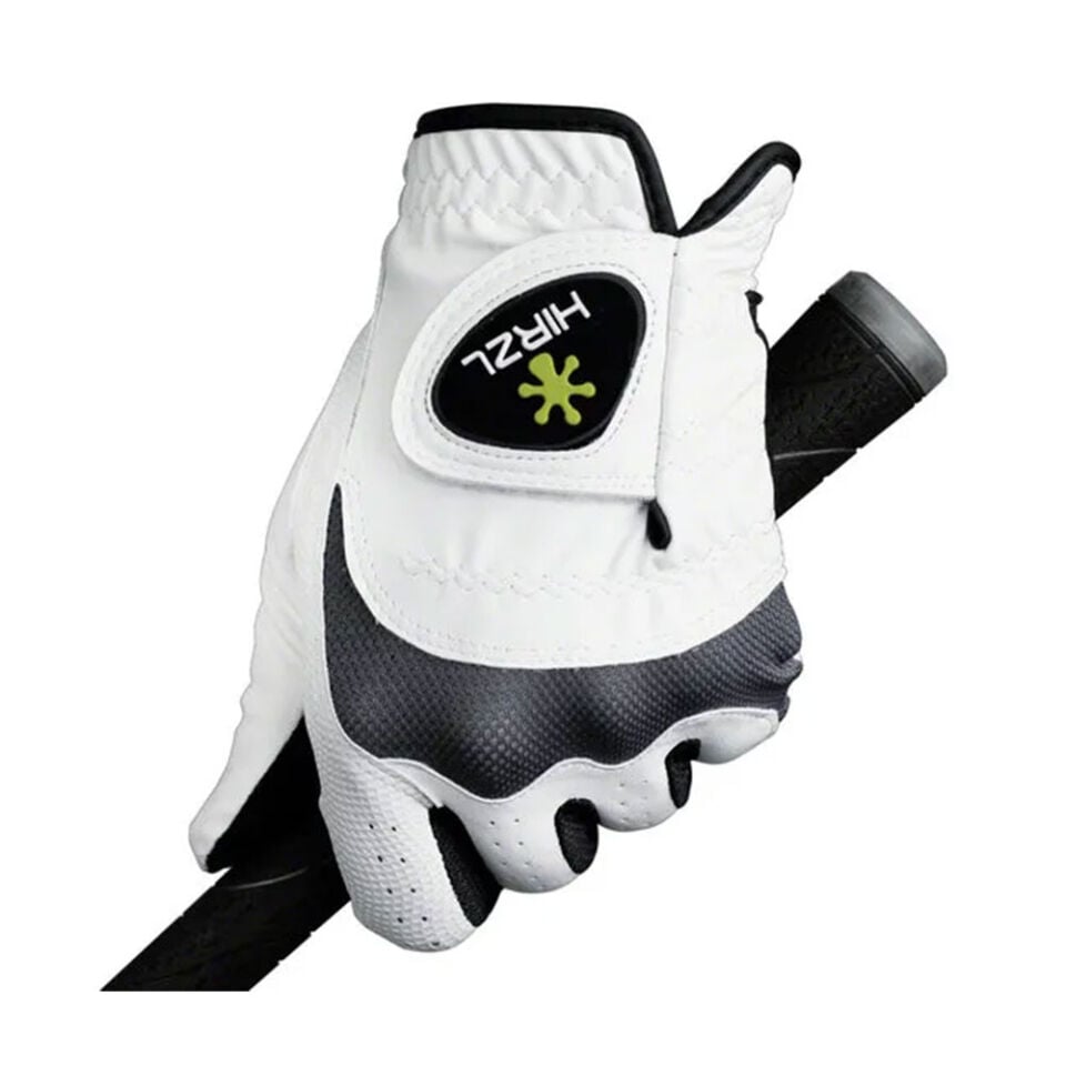 Hirzl 72142 Hybrid Plus+ Golf Eldiveni Erkek Beyaz