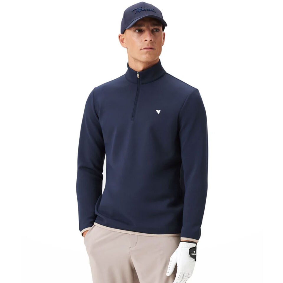 Macade Therma Yarım Fermuarlı Sweatshirt Lacivert WSW20210198 XS XSmall