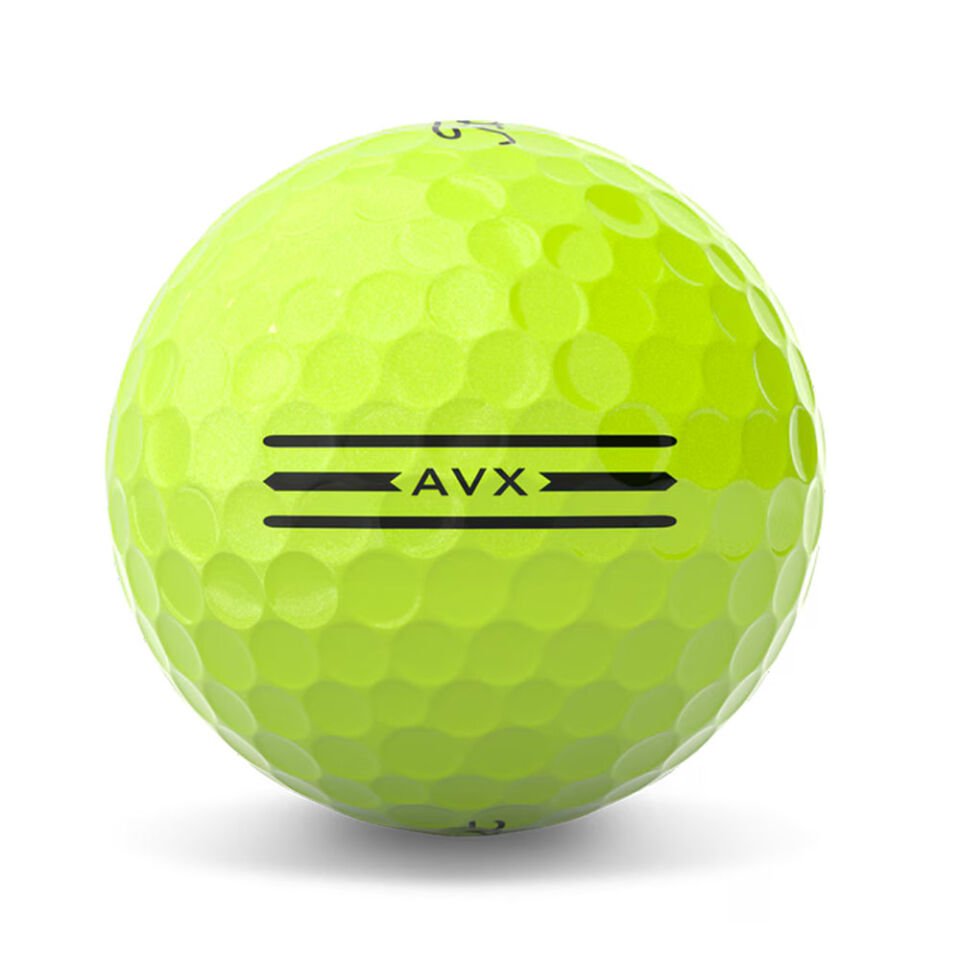 Titleist AVX Golf Topu Sarı 3'lü Paket