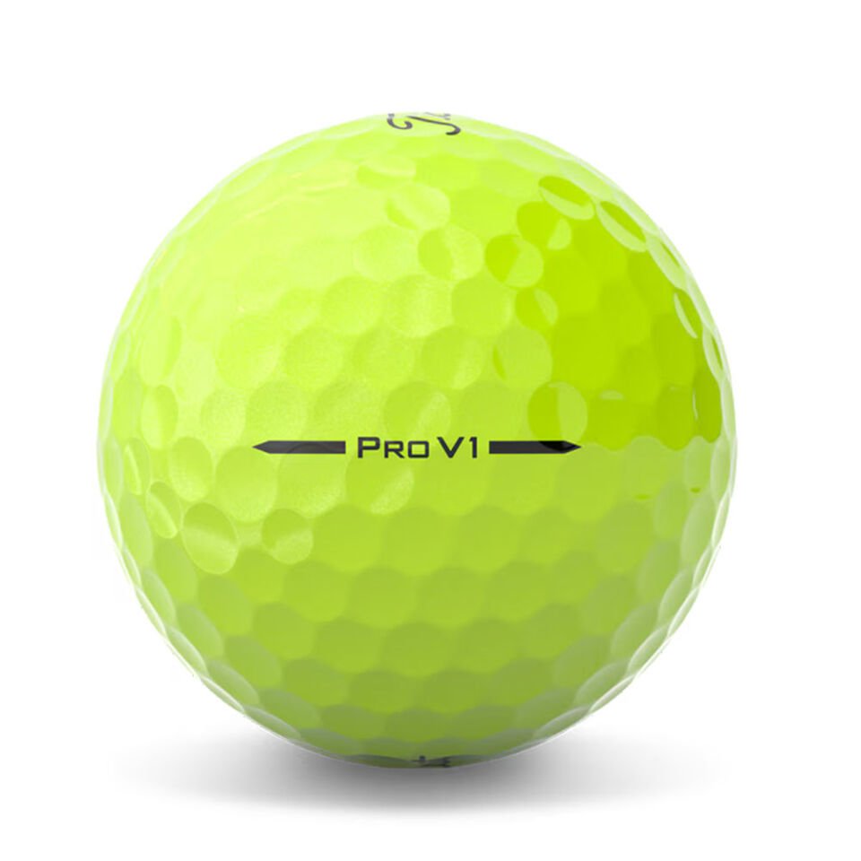 Titleist Pro V1 Golf Topu Sarı 3'lü Paket