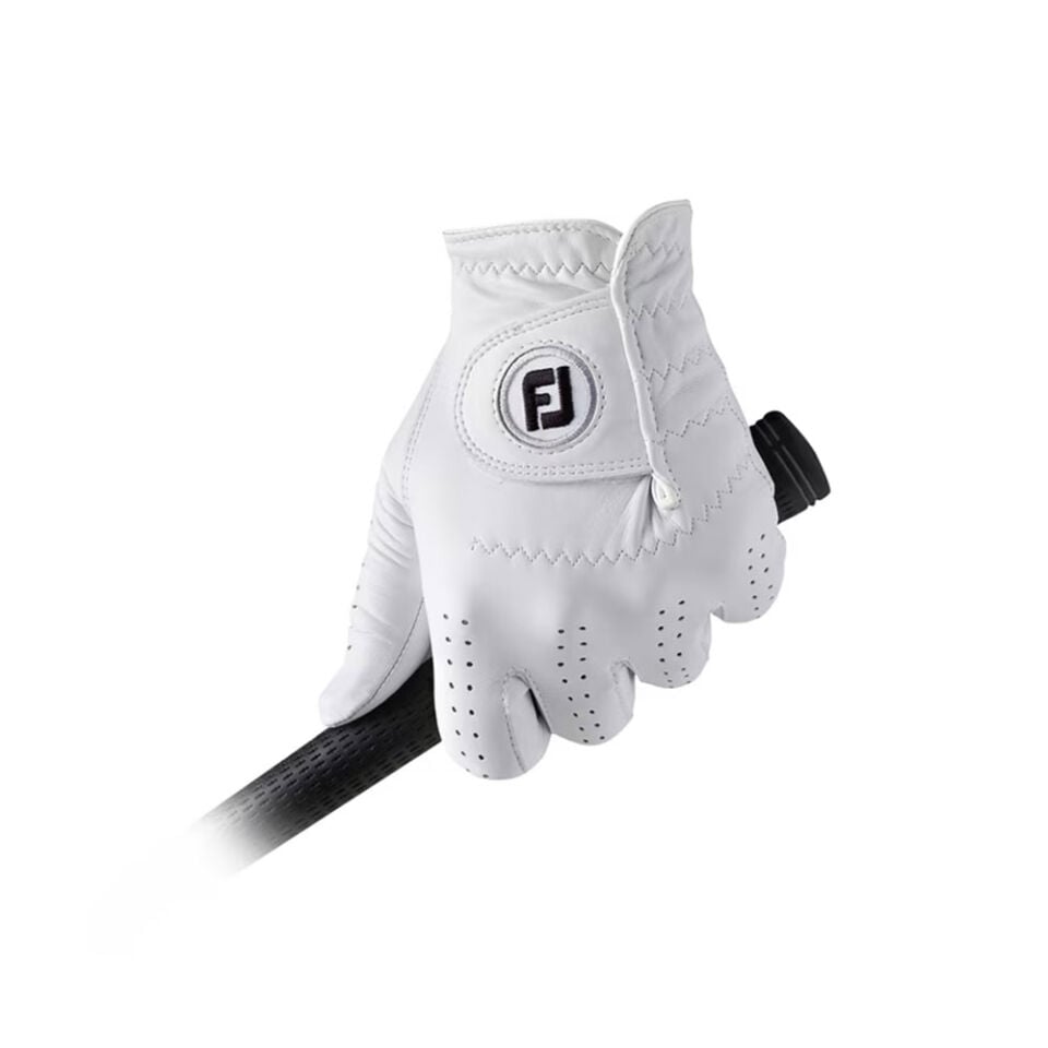 FootJoy 67692 CabrettaSof Women's Golf Glove White