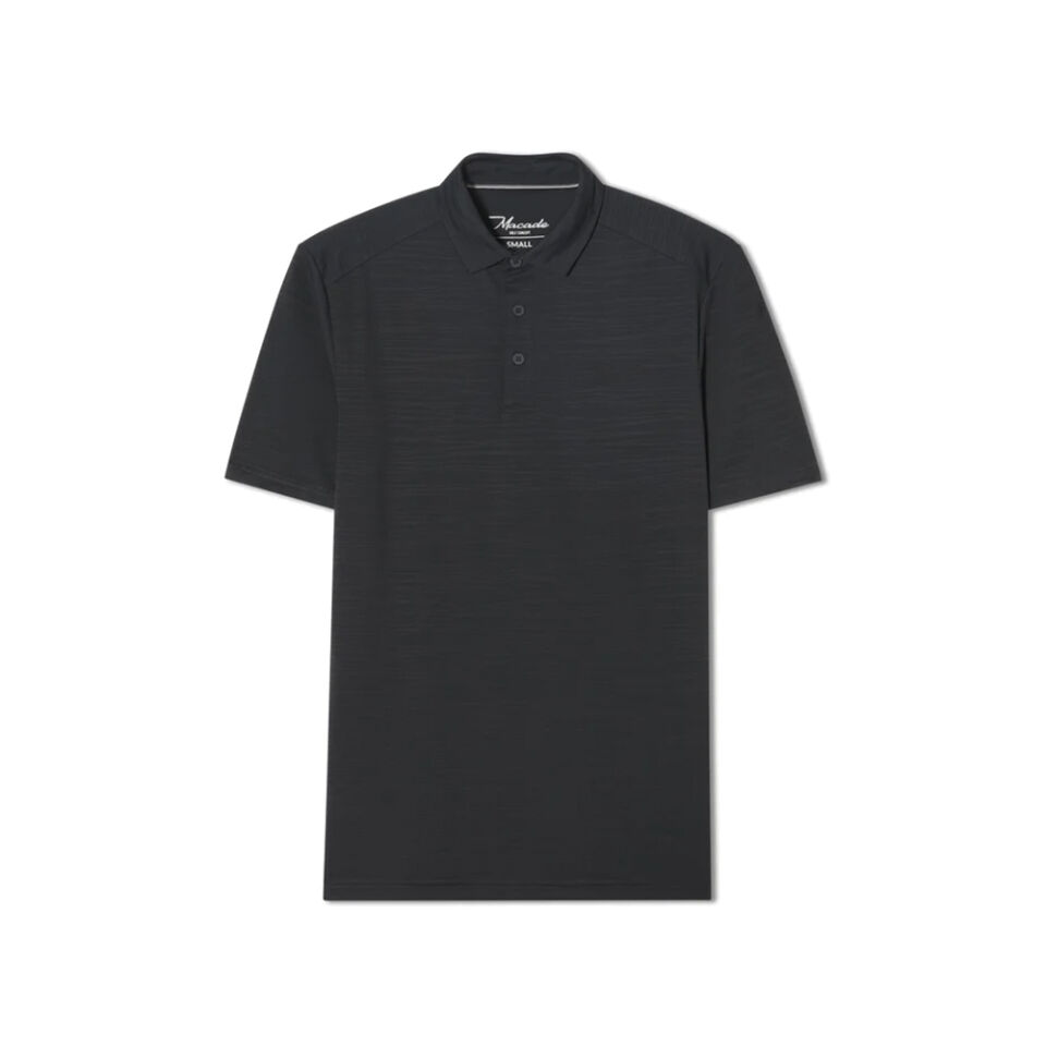 Macade Golf Flight Anthracite Polo Yaka Erkek T-Shirt Antrasit MPS2434912