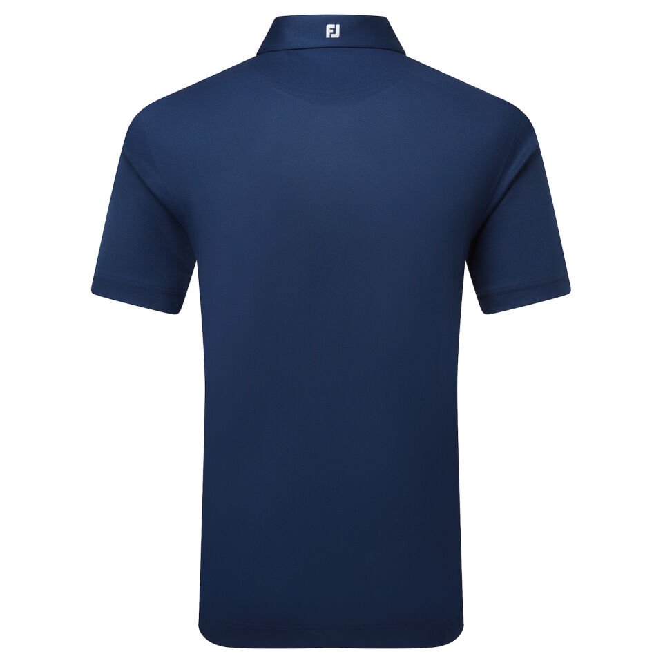 FootJoy Stretch Pique Solid Erkek Golf T-Shirt 91824 Lacivert