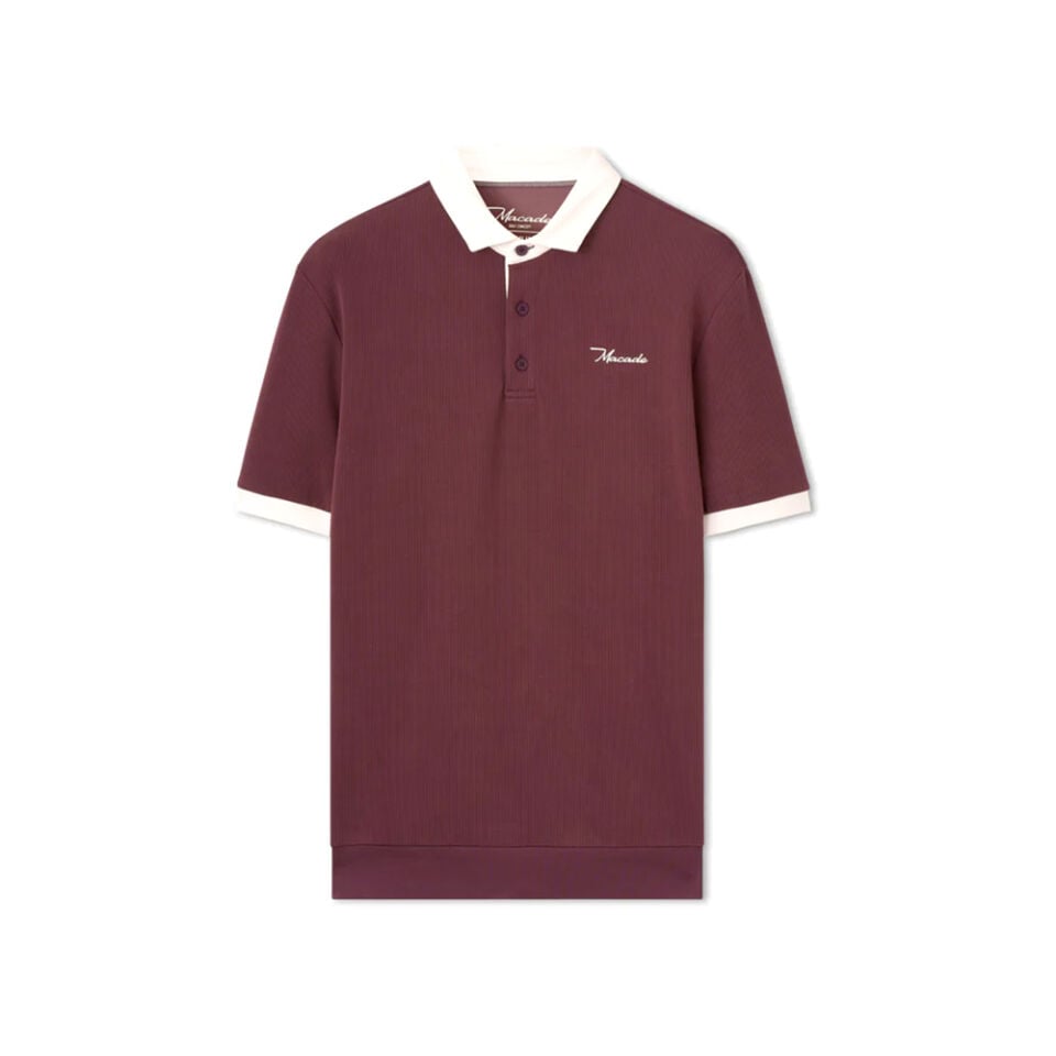 Macade Golf Mauve AR Tech Polo Erkek T-Shirt MPS2604118