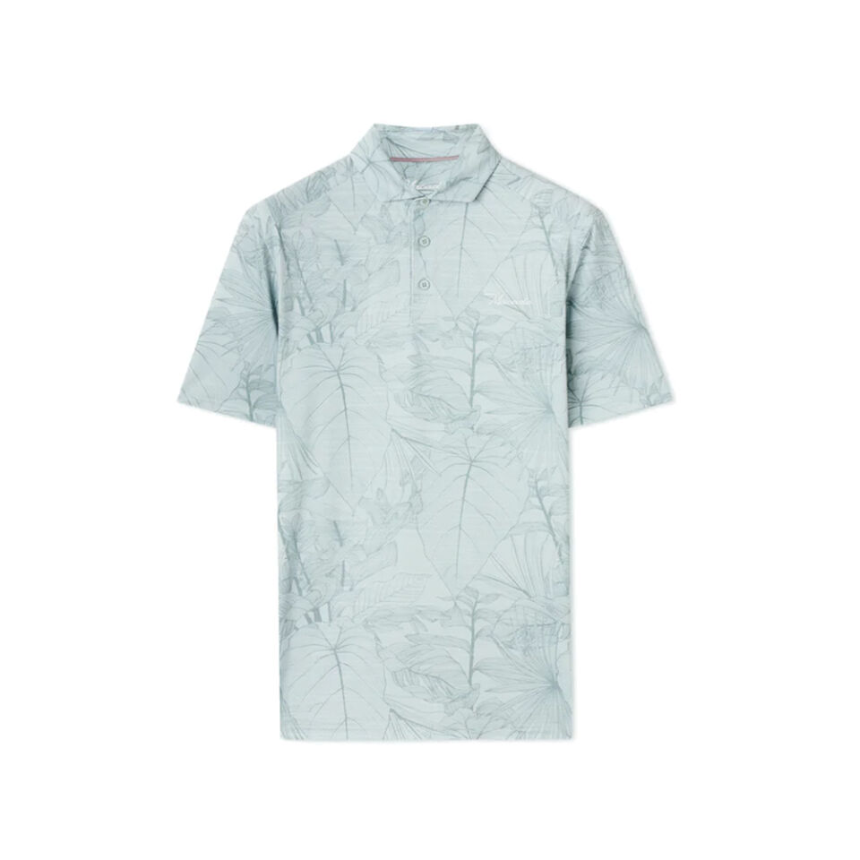 Macade Golf Flight Green Palm Erkek Polo T-Shirt MPS2634916