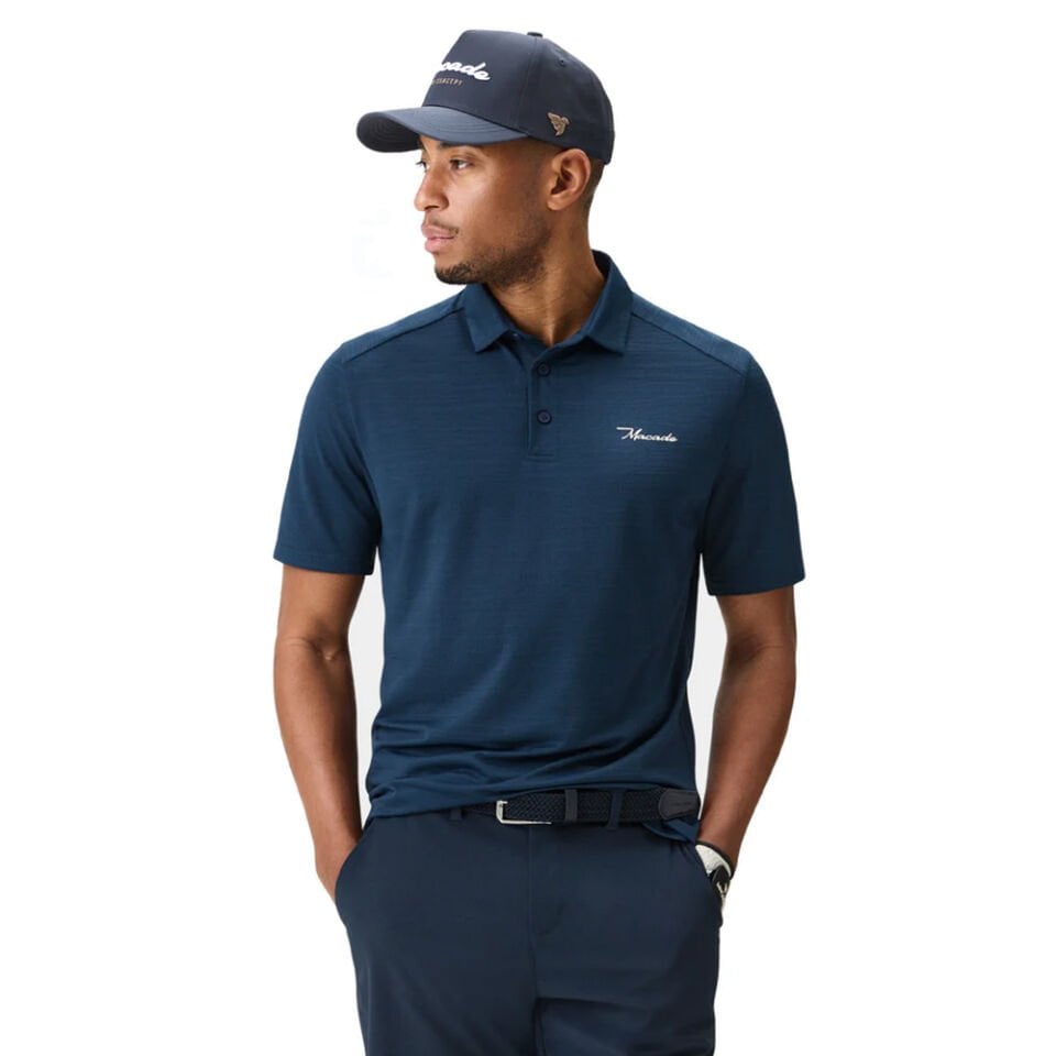 Macade Golf Flight Steel Blue Erkek Polo T-Shirt MPS2634923