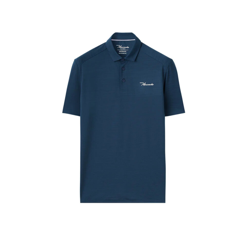 Macade Golf Flight Steel Blue Erkek Polo T-Shirt MPS2634923