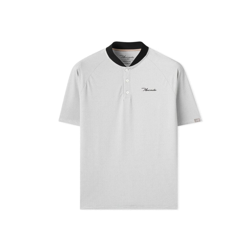Macade Golf Crew White TR Bomber Erkek T-Shirt MPS2651301