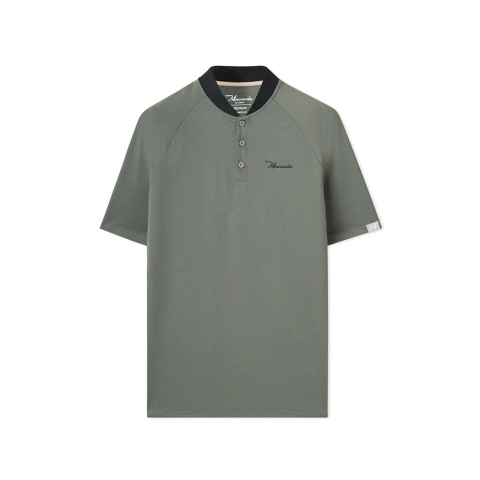 Macade Golf Crew Green TR Bomber Erkek Polo Yaka T-Shirt MPS2651306