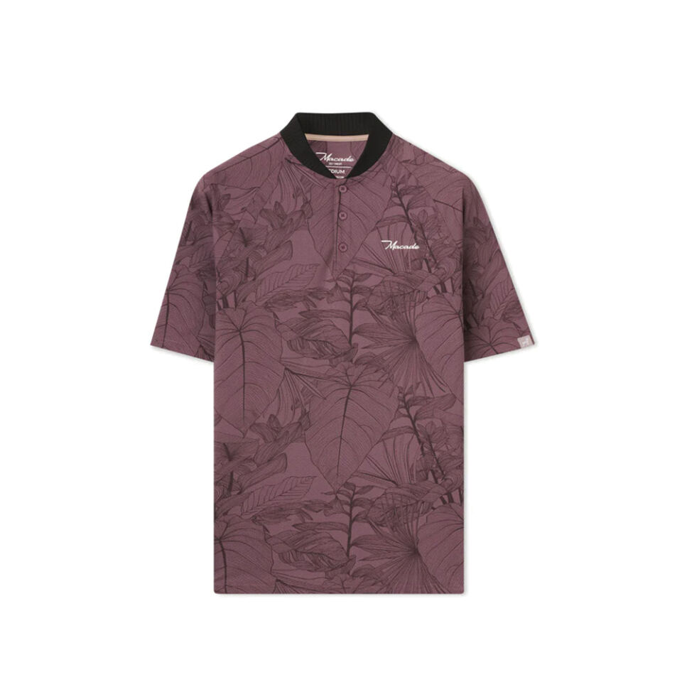 Macade Golf Crew Mauve TR Bomber Erkek T-Shirt MPS2651318