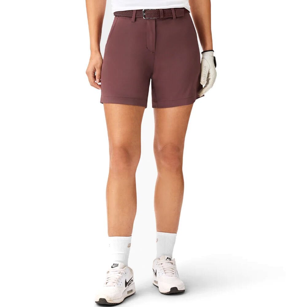 Macade Golf Mauve Flex Kadın Şort WSH2602618 Mürdüm