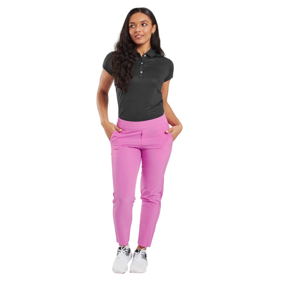 Footjoy Lightweight Cropped Kadın Golf Pantolonu 34189 Pembe