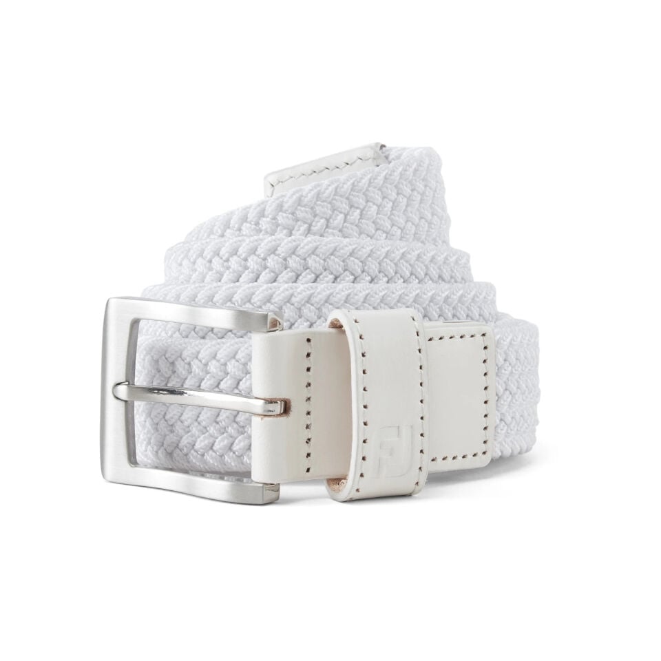 Footjoy Essential Elastik Erkek Golf Kemer 69491R 30-36 Beyaz