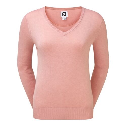 FootJoy Yün Karışımlı Kadın Golf Kazak 96054 Pembe