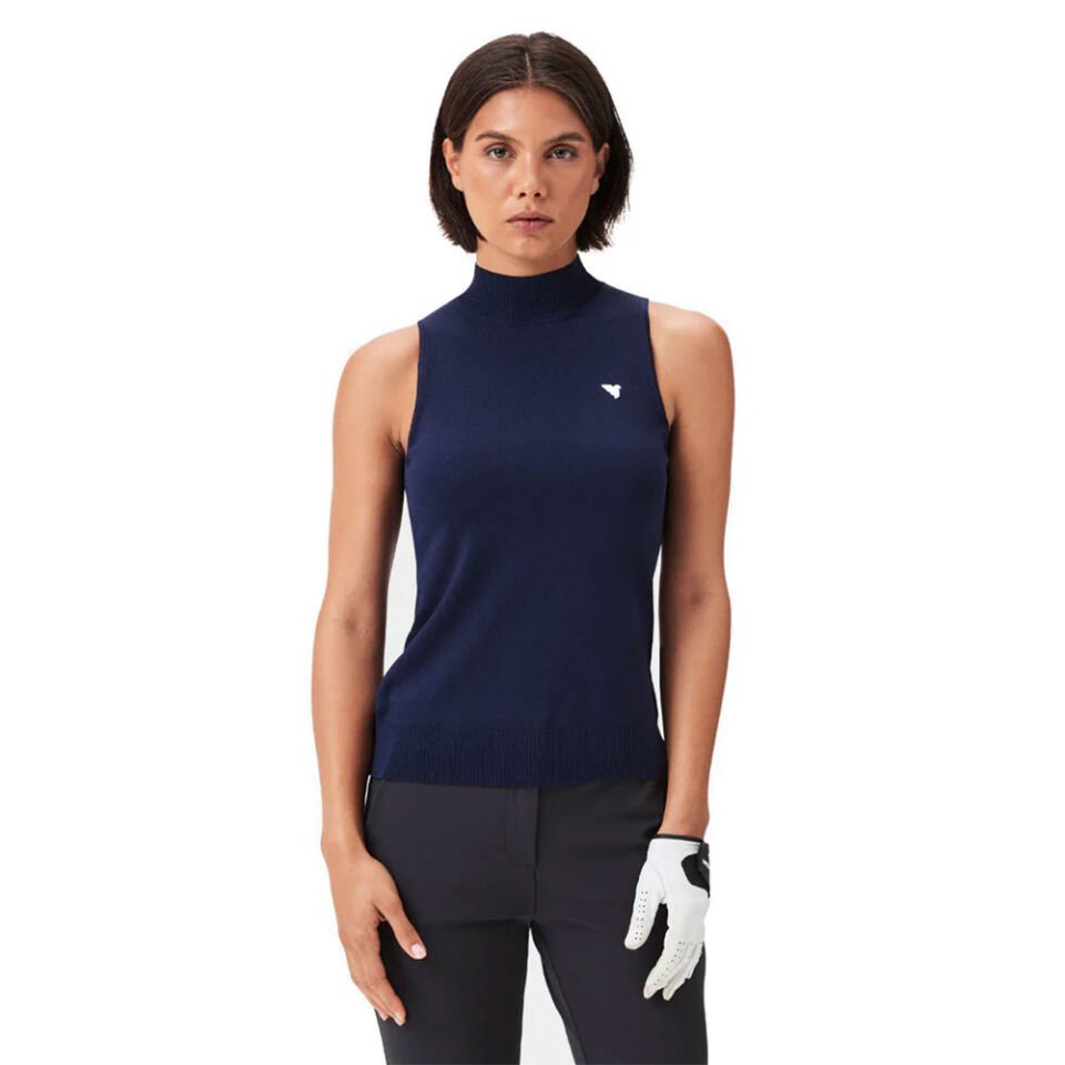 Macade Golf Kayla Air Kolsuz Bluz WKN2024184 Lacivert