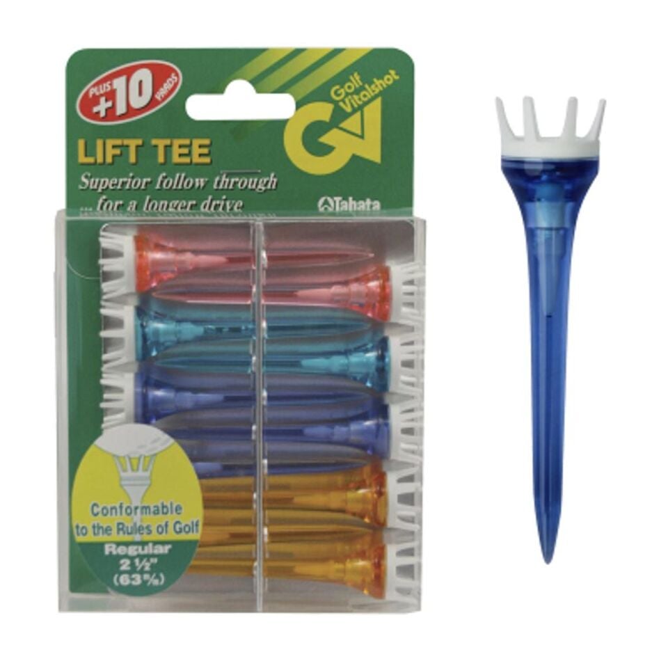 Tabata Golf Vitalshot 63mm 8'li Tee Regular Renkli