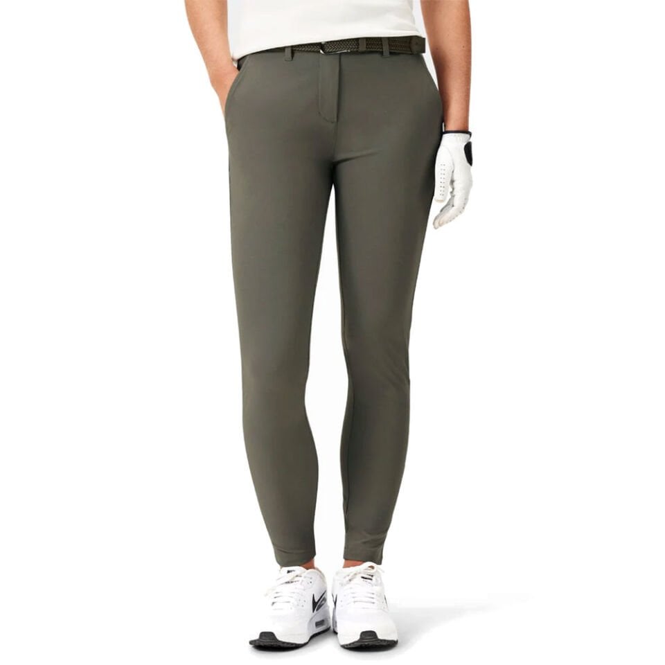 Macade Golf Kadın Yeşil Dört Yönlü Esne Jogger Pantolon WO20210601