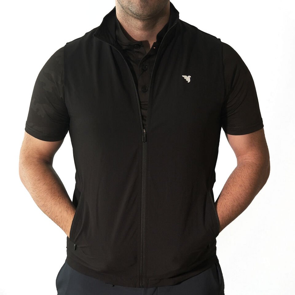 Macade Golf Erkek Yelek JA202101026 Siyah