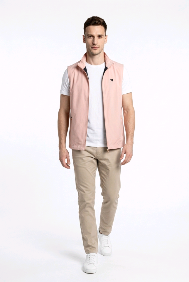 Macade Golf Stretch Wind Yelek JA2022090 Peach