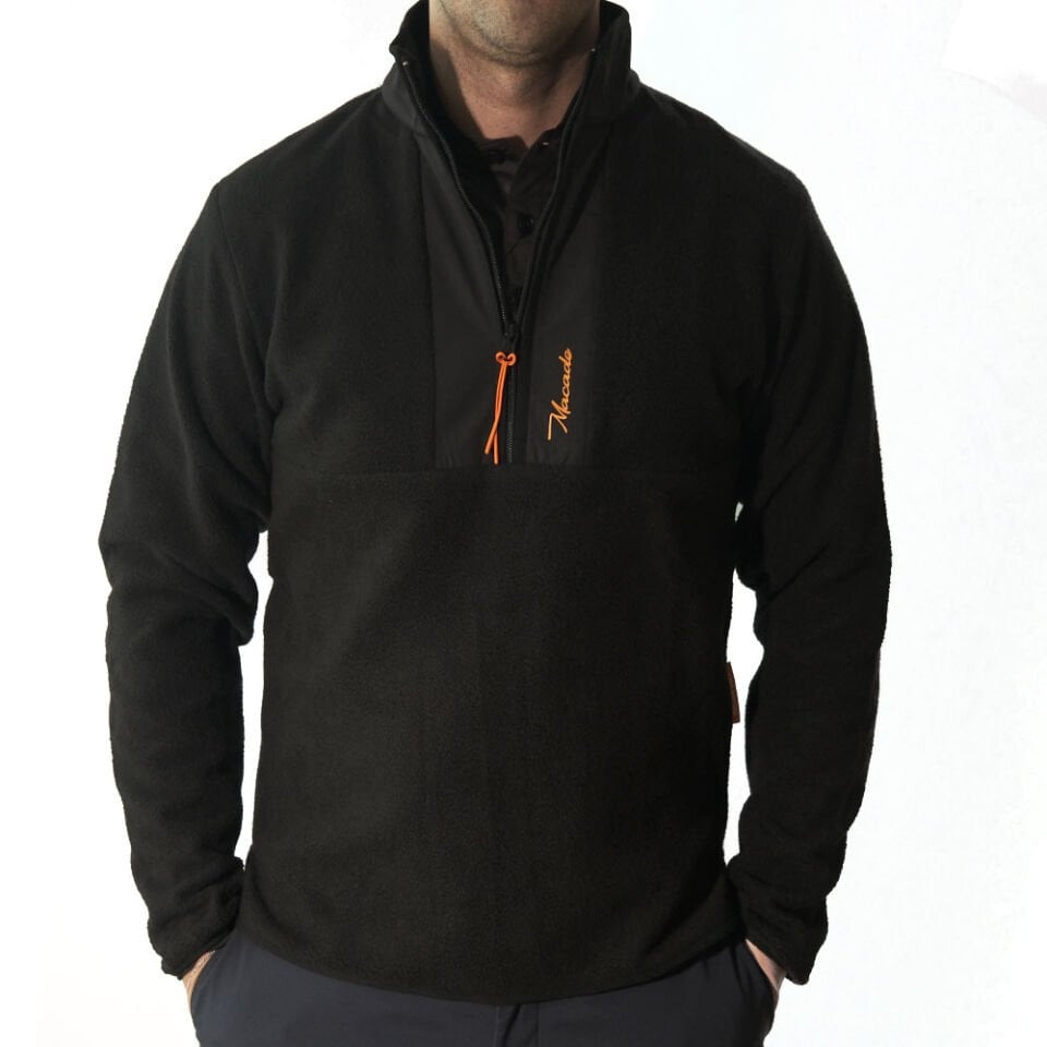 Macade Golf Performans Polar Sweatshirt JA20220101 Siyah