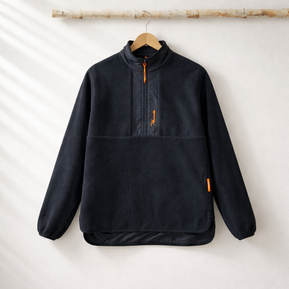 Macade Golf Performans Polar Sweatshirt JA20220101 Siyah