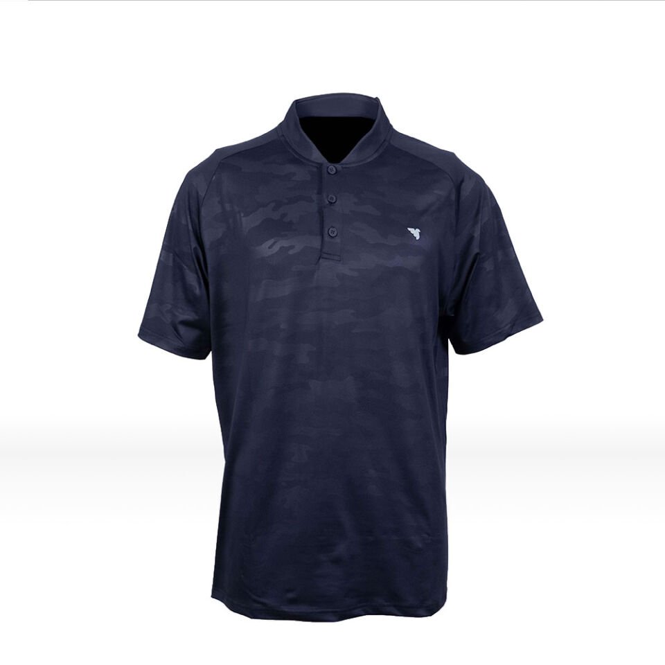 Macade Golf Tx Camo Bomber T-Shirt PO20210621 Lacivert