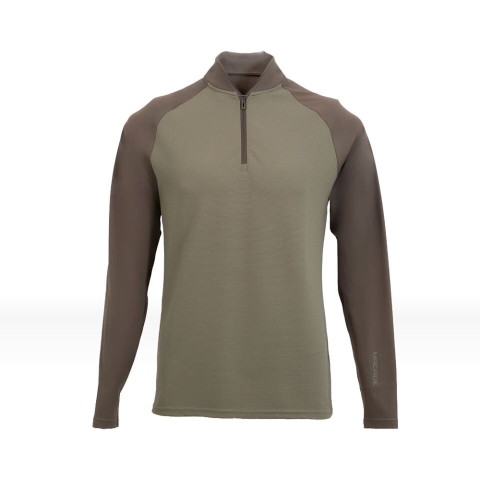 Macade Golf Tech Bomber Zip Erkek SW20220608 Olive