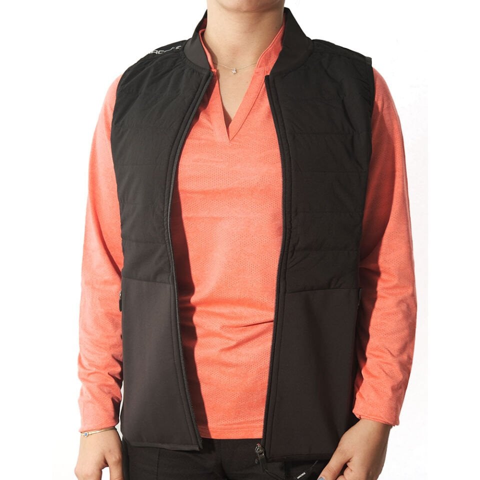 Macade Golf Kadın Hybrid Tour Yelek WJA20211102 Charcoal