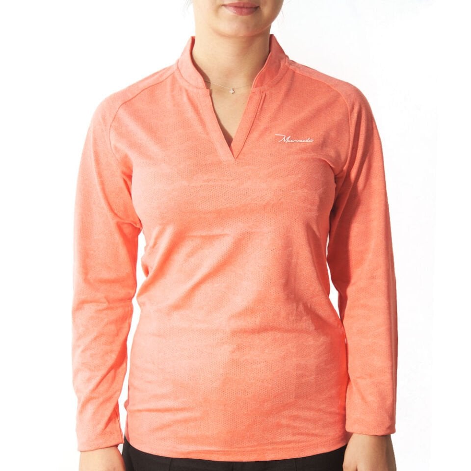 Macade Golf Kadın T-Shirt Uzun Kollu WPO20211138 Peach