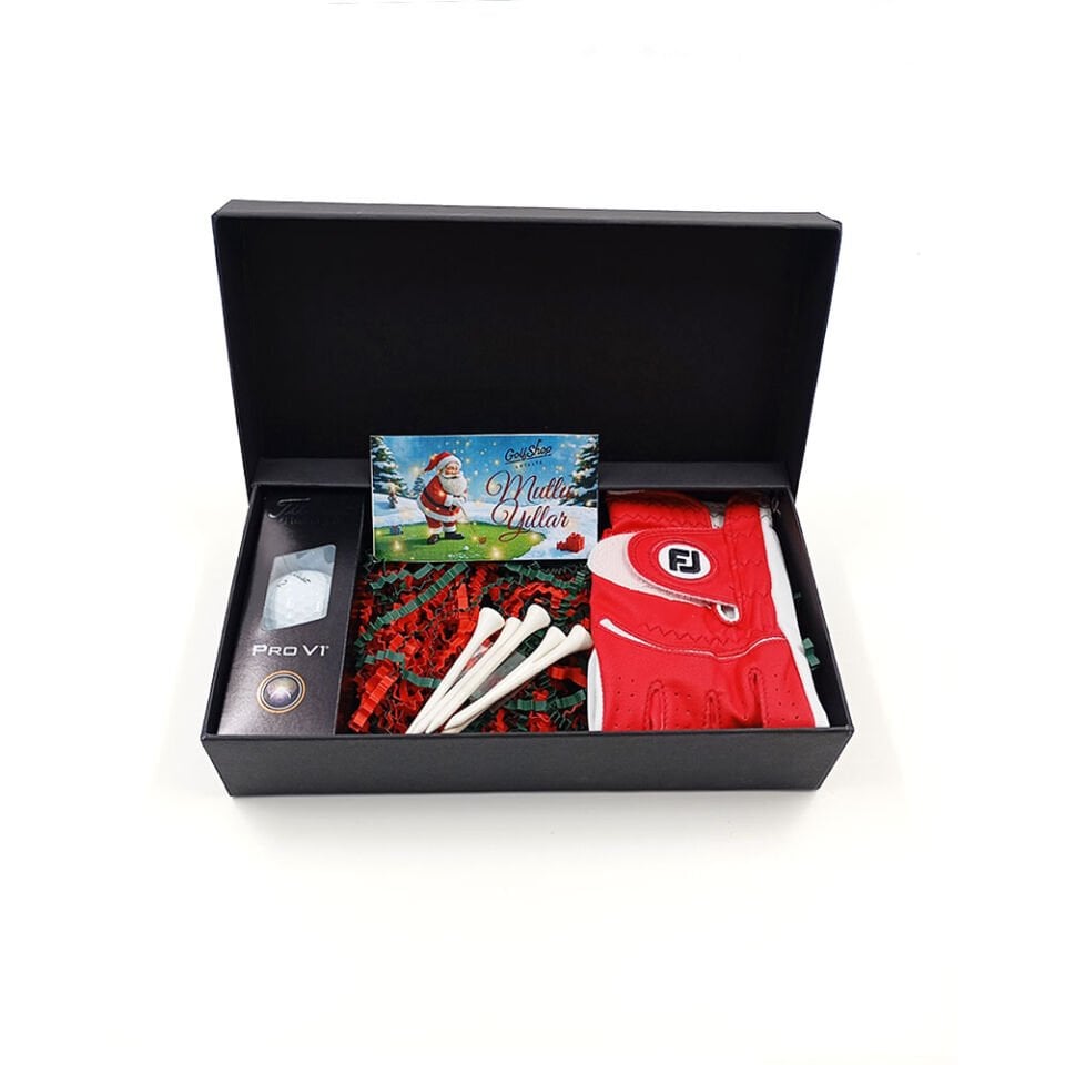 Yeni Yıl Golf Hediye Seti Erkek Özel Kutulu