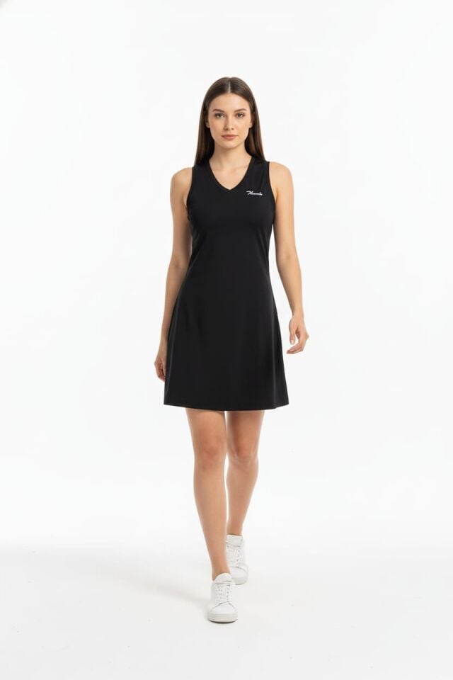 Macade Golf Black Plated Performance Elbise WDR20210361