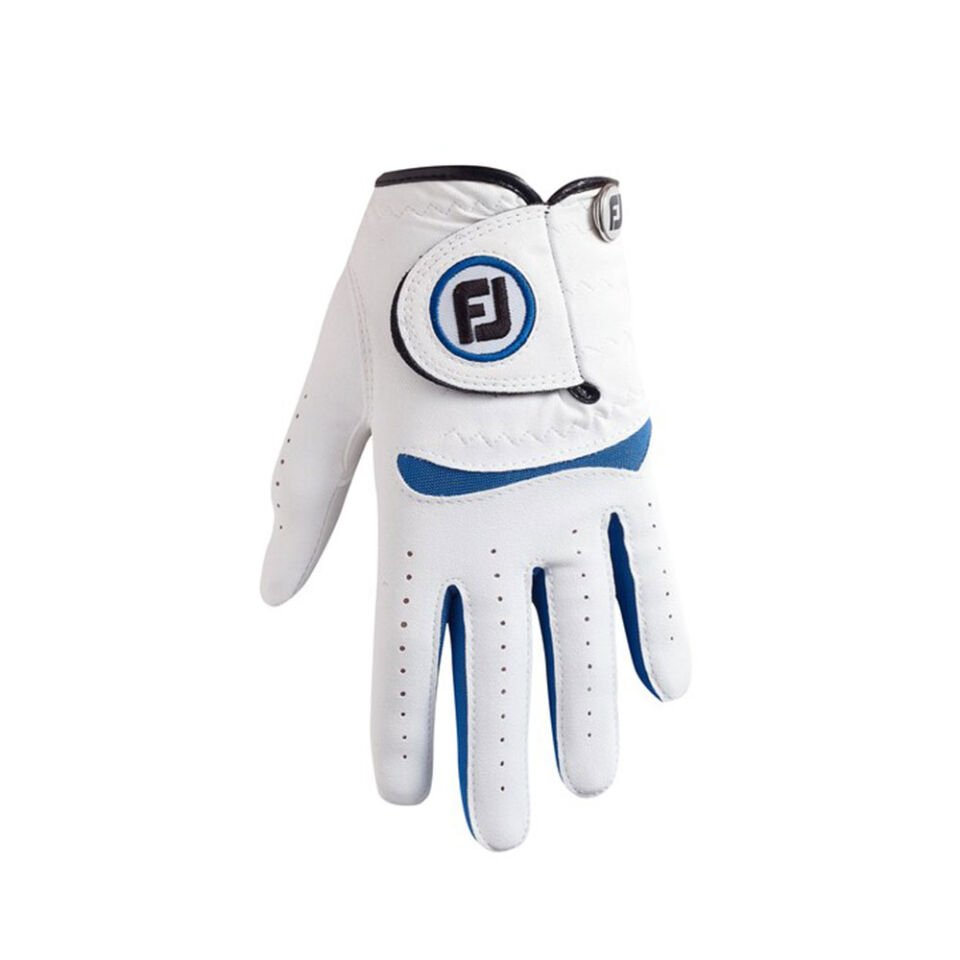 FootJoy Junior 65950E Golf Eldiveni Beyaz/Siyah Sol L