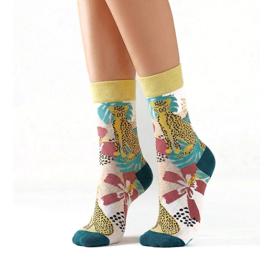 Katia&Bony Cheetah Unisex Çorap Tekli 35-39