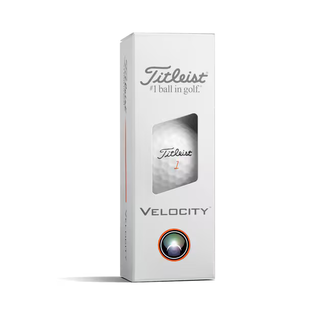 Titleist Velocity Beyaz Golf Topu 3'lü Paket