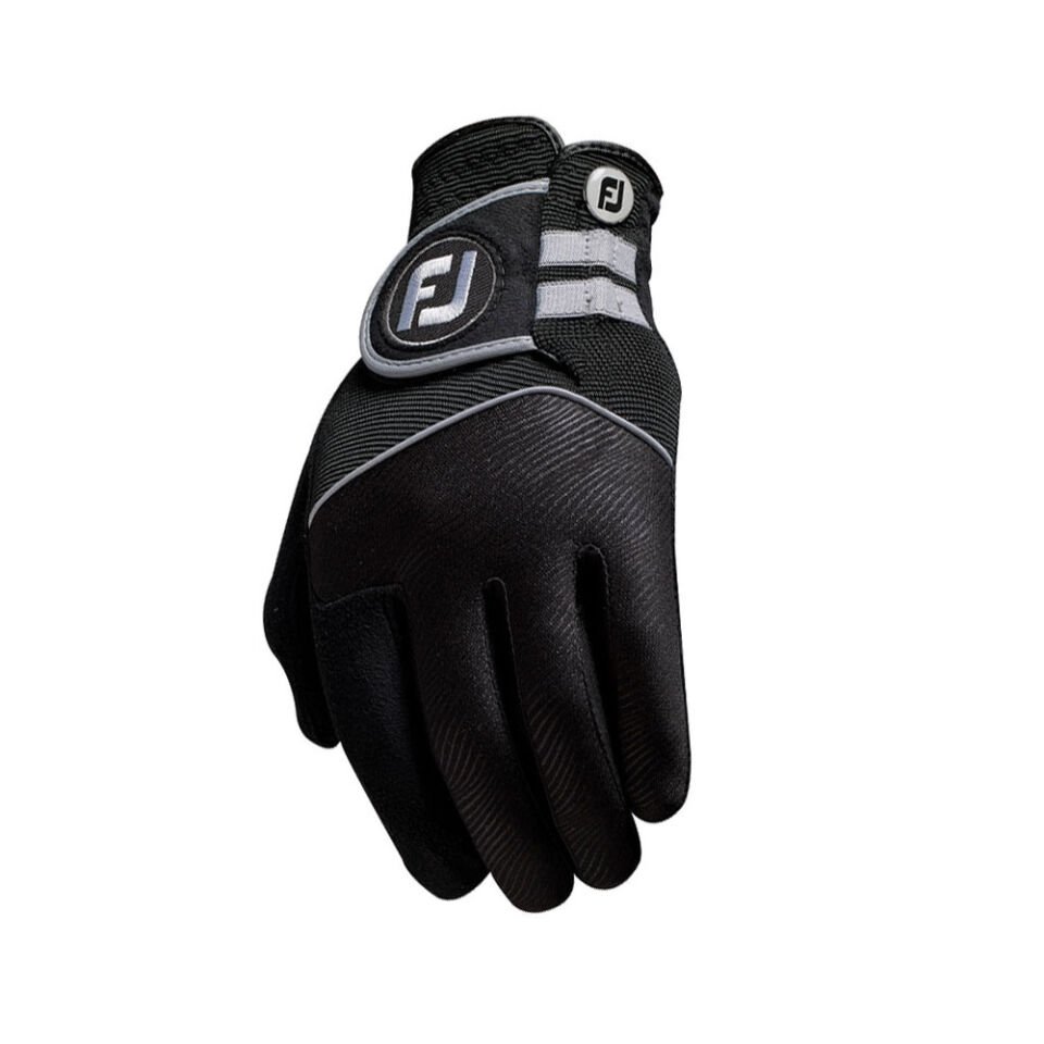 FootJoy 67280E RainGrip Kadın Golf Eldiveni Siyah M Medium