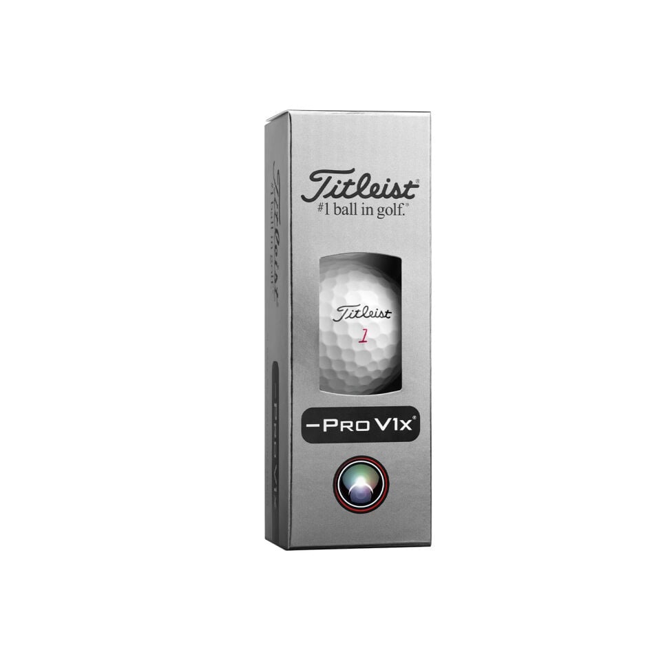 Titleist Pro V1X Left Dash 2026 Golf Topu Beyaz 3'lü paket