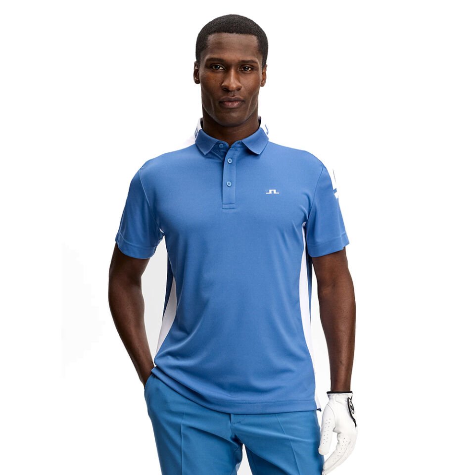 J.Lindeberg Erkek Bo Polo T-shirt Federal Blue 14658O228