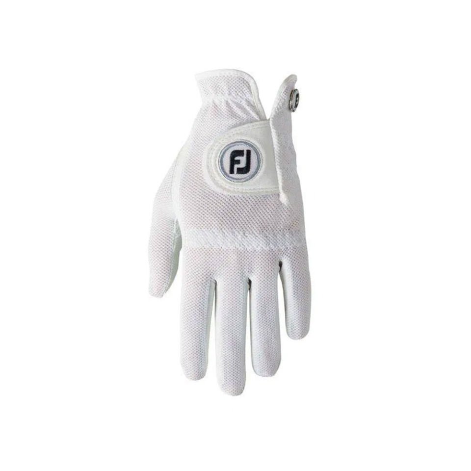 FootJoy 67109 StaCooler Kadın Golf Eldiveni Beyaz Sağ L