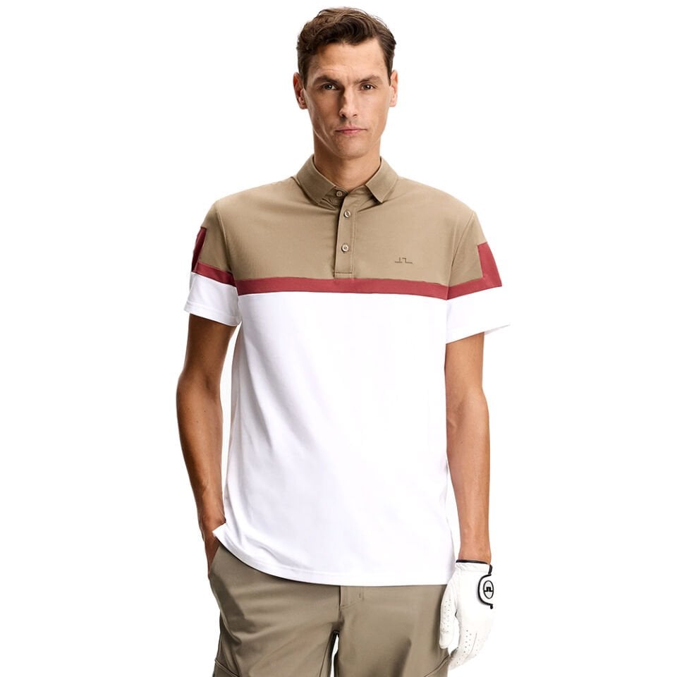 J.Lindeberg Emil Polo T-Shirt Brindle 14713U144