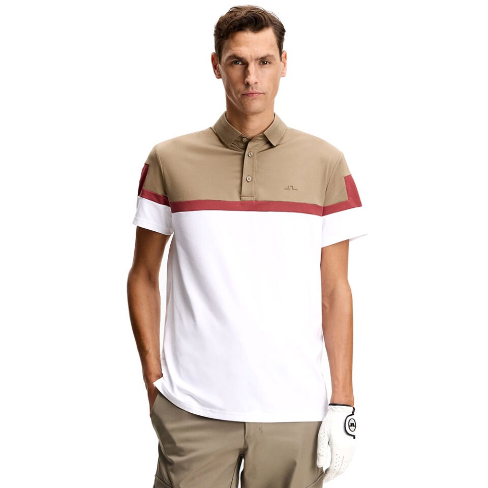 J.Lindeberg Emil Polo T-Shirt Brindle 14713U144