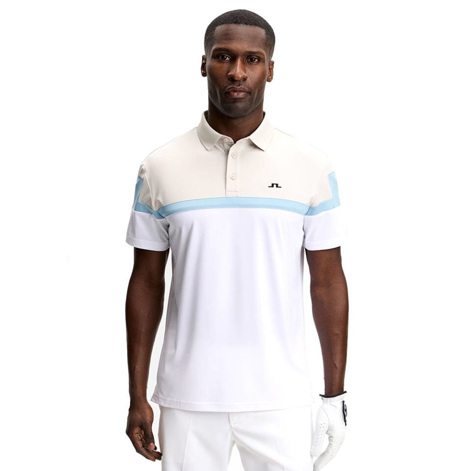 J.Lindeberg Emil Polo T-Shirt Beyaz 147130000