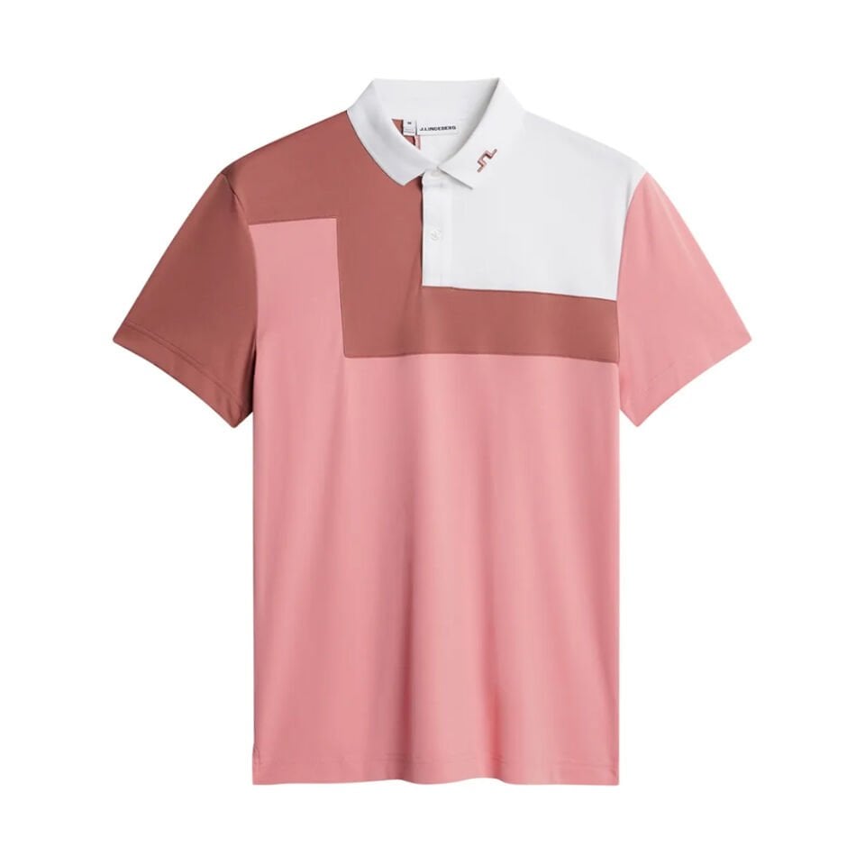 J.Lindeberg Rody Polo Erkek T-Shirt  Flamingo Plume15468S226